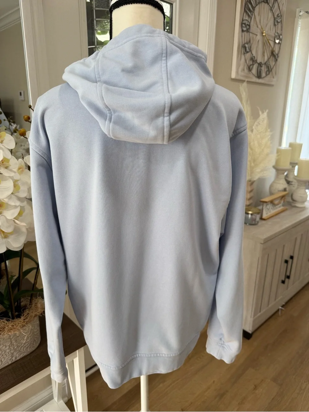 Nike Jordan Essentials Sz M Men's Fleece Pullover Hoodie Royal Tint Pullover